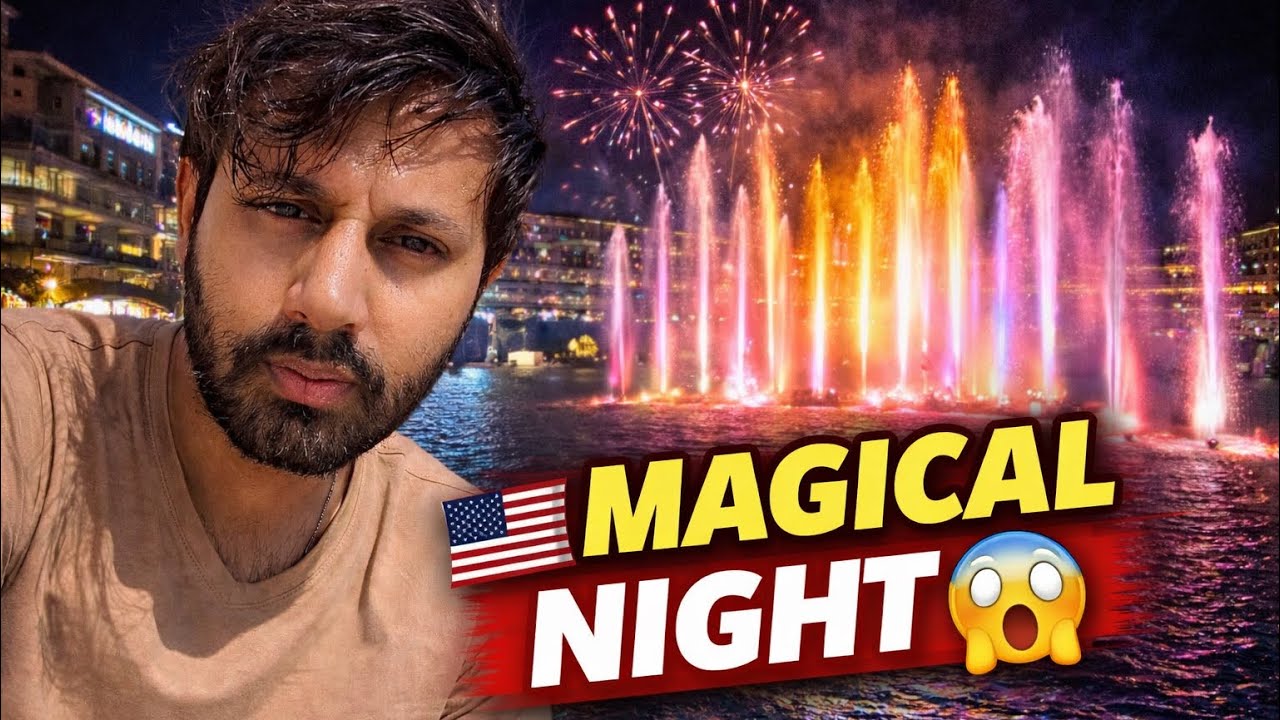 “DANCING FOUNTAIN in Branson Downtown 🇺🇸 – Magical Night Show! 😍 | Full Vlog”