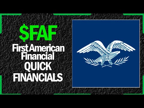$FAF Stock - First American Financial | Quick Financials | LAST 12 YEARS