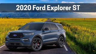 2020 Ford Explorer ST Overview | Learn all about the 2020 Ford Explorer ST SUV Wealth