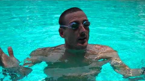 Drew tutorial on back float (above water)