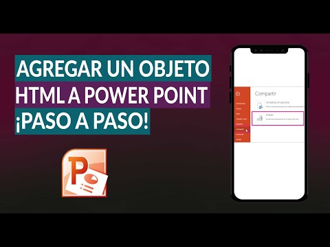Cómo Agregar un Objeto HTML a PowerPoint paso a paso