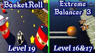 BasketRoll Vs Extreme Balancer 3🧠 Going Balls Gameplay🌠 screenshot 4