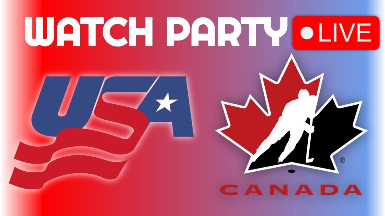 Canada vs USA 2023 IIHF World Junior Championship Semi-Final Live Watch Party/Commentary