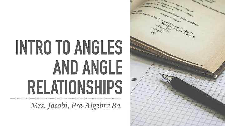 Intro to Angles