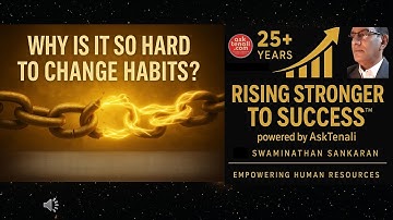Why Is It So Hard to Change Habits Rising Stronger to Success™ Asktenali #shorts