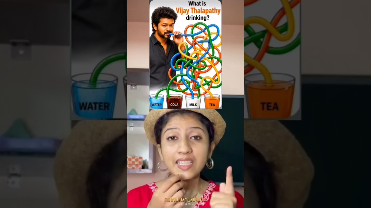 What is Thalapathy drinking?🫣#trending #funny #shorts #viral #thalapathy #challenge #games #fun
