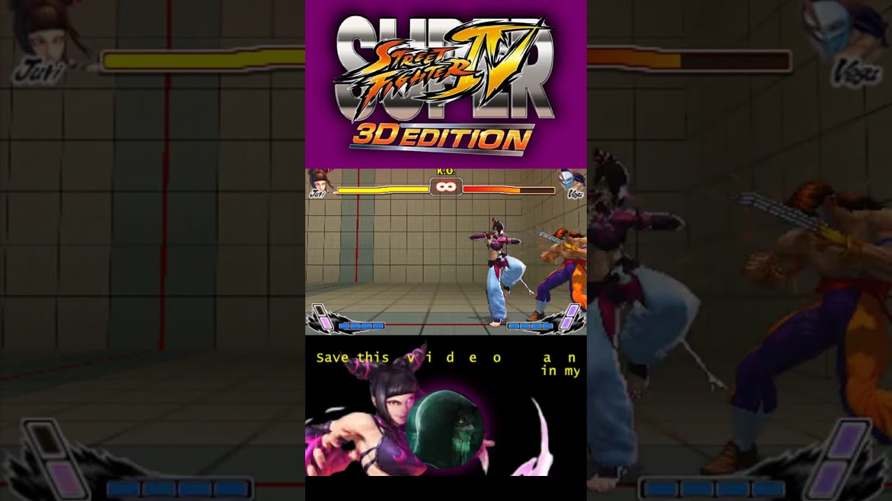 Another Juri combo in SSF43DS 