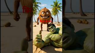 नारियल से निकला खतरनाक दानव 😱 Hulk vs Nariyal Monster 💥 shorts video 2026