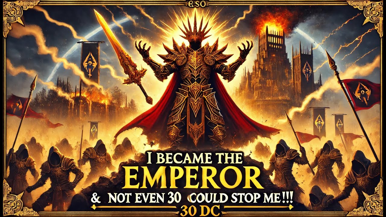 ESO - I Became The Emperor & Not Even 30 DC Could Stop Me‼️ | Arcanist Sorcerer Necro Emp PvP