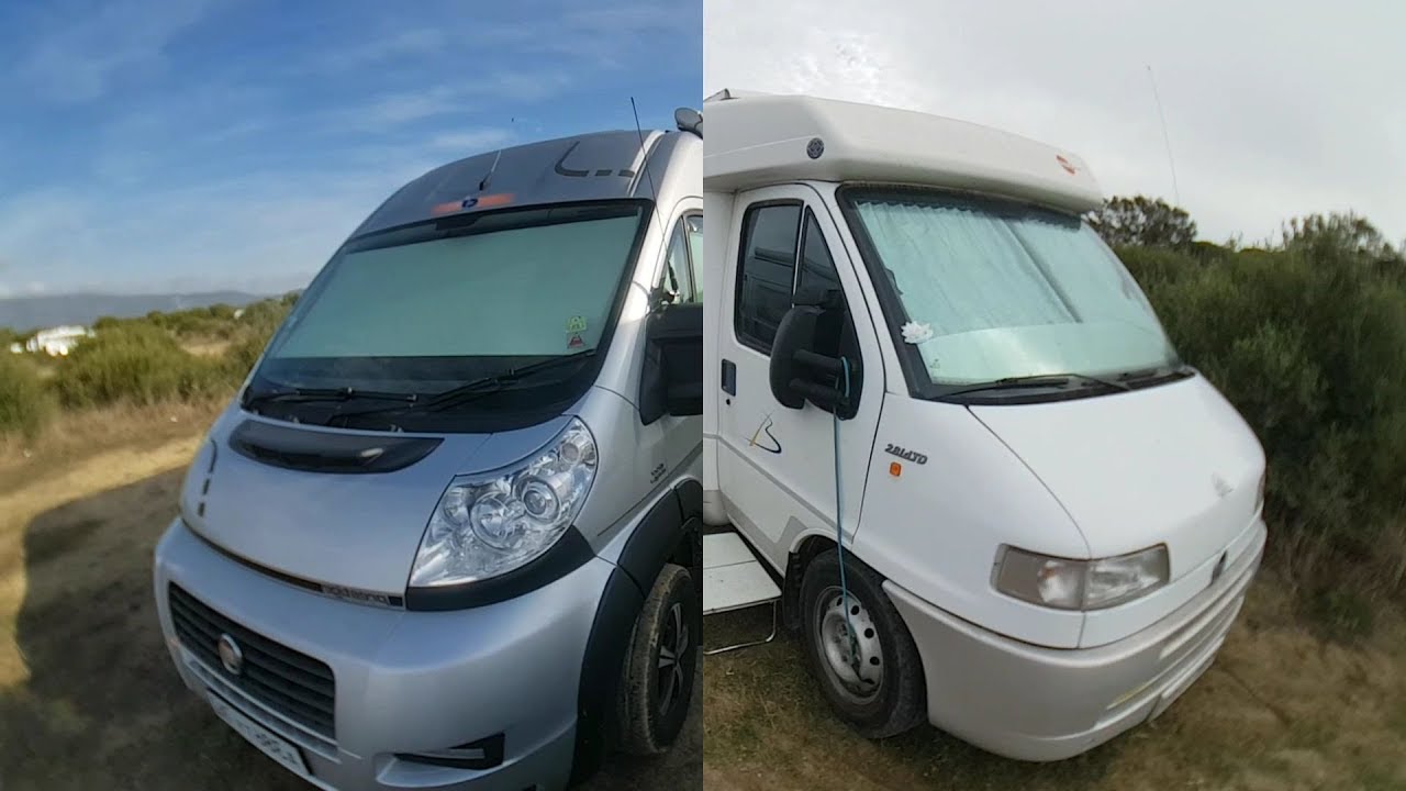 Сравнение кемперов, кастенваген (фургон) и полуинтеграл.