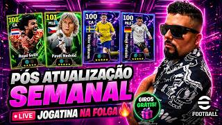ATUALIZAÇÃO SEMANAL! Nova Conta + Gameplay, Dicas e Resenha AO VIVO ⚽🔥