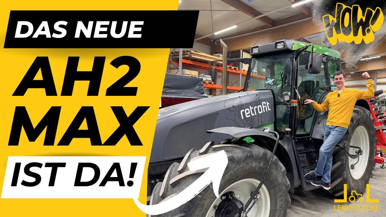 Die neue Speerspitze von FJDynamics | FJD AH2 Max Lenksystem