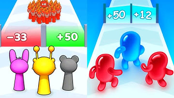 Join Blob Clash 3D Scary Run All Levels Gameplay Android✓ios✓ Ep26