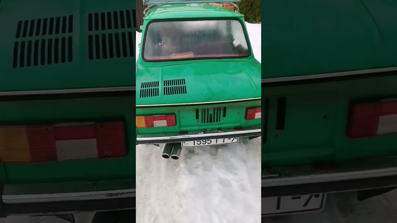 🔥Лютый двигатель на 🚙запорожце. 🥶Где ставить радиатор? #заз968м #запорожец #свап