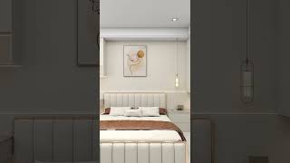 bedroom design with study table #home #home #woodenalmari #carpentry #interiordesign #wooddesigner