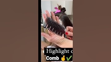 Highlight Comb #shorts #youtubeshorts #viralshorts #highlightcomb #successhairsaloon