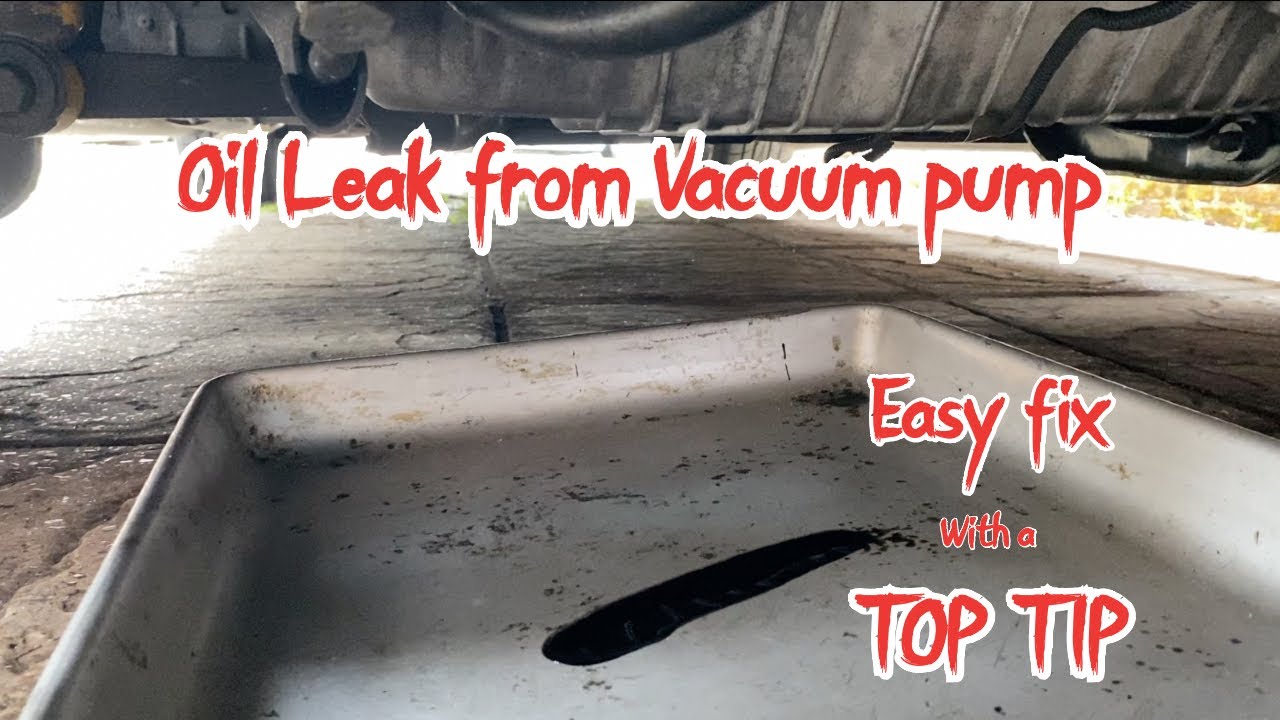 VW T4 Vacuum Pump OEM gasket replacment YouTube