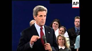 Bush and Kerry Presidential candidate debate