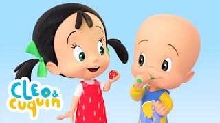 Video thumbnail of "This is the way | Nursery Rhymes by Cleo and Cuquin | Children Songs"