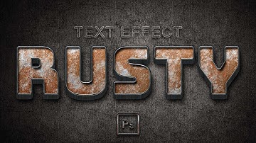 3D TEXT EFFECT IN PHOTOSHOP | RUST EFFECT | PHOTOSHOP TUTORIAL 2023