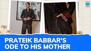 Prateik Babbar reuses late mom Smita Patil's Kanjeevaram sarees for Manthan screenings