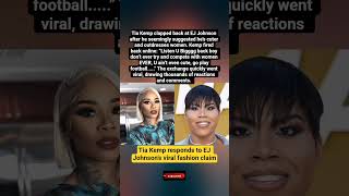 🚨 Tia Kemp Claps Back at EJ Johnson #viralshorts