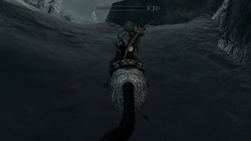 Skyrim Shortcut to High Hrothgar ( Horse required )
