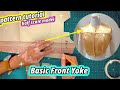 ✂️ Basic Front Yoke Pattern Making × Blouse with Yoke × Pattern &amp; Sewing Tutorial