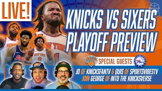 KNICKS PLAYOFF SPECIAL! | REPLAY | Playoff Preview | Guests JD @KnicksFanTV & Quis @SportsVibesTV