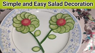 Cucumber 🥒 And Carrot 🥕 Decorate 🥗 Ideas || Cucumber 🥒 Art || Super Saladh 🥗 Decoration Idea