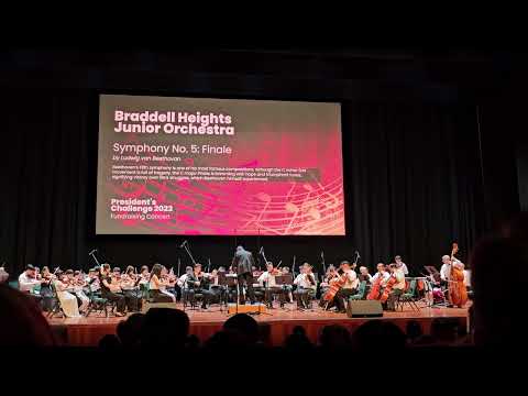 Symphony no 5 Finale; Braddell Heights Junior Orchestra