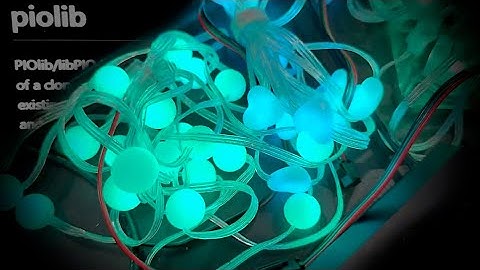 Pi 5 / RP1 chip support for Neopixels with Python bindings coming soon 🌈🐍