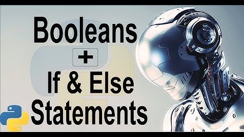 #6 Booleans || If and Else Statement || Python Tutorial for Beginners