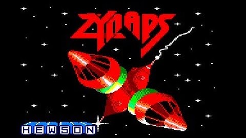 Zynaps Review for the Amstrad CPC by John Gage