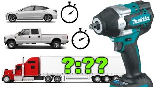 Can A Makita Mid-Torque Remove a Semi-Truck Lug Nut? QuickTest 6