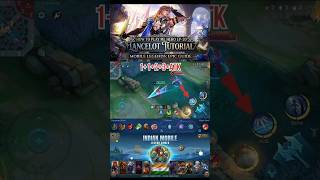 ✅ Lancelot Tutorial | How To Play ML Hero Ep-20 | #mlbb #moba5v5 #lancelot #lancelottutorial #mlb