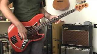 Mellowship slinky in B major - Red Hot Chili Peppers bass cover
