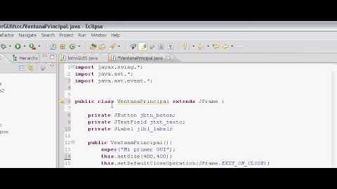 Tutorial Java en Español - Capitulo 18 - Layouts, JButtons, JTexField, JLabel