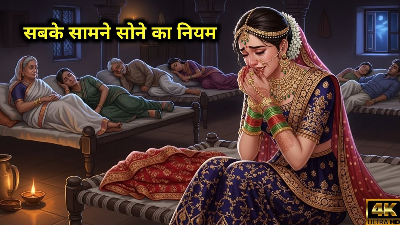 नई दुल्हन... लेकिन अकेली नहीं सो सकती! | #HindiStories #MoralStory 