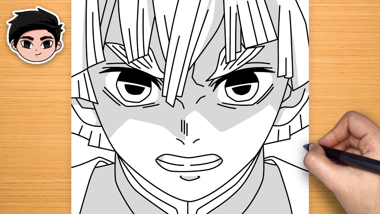 Zenitsu Agatsuma • [Demon Slayer] • . . 🔹 🔹 Saiba como aprenda a desenhar  sem sair de casa, método Fan…