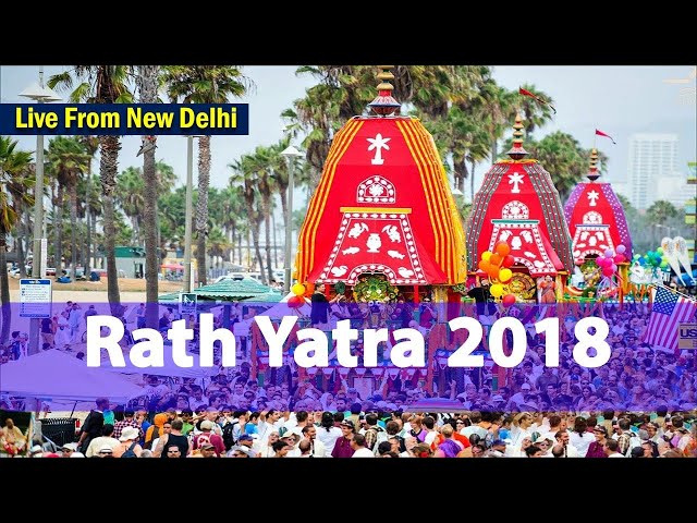Rath Yatra 2018: Live From Jagannath Temple, Delhi | Part 1