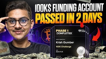 How I Passed 100k$ Funded Account in Just 2 Days | How to Clear Funded Account Challenge