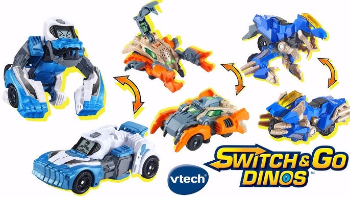  VTech Switch & Go Dinos Jagger The T-Rex Dinosaur Only