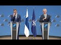 NATO Secretary General with the President of Finland 🇫🇮 Alexander Stubb, 10 APR 2024