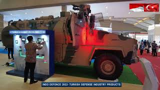 DEFENSE INDUSTRY PRODUCTS EXHIBITION - TURKISH NEW PRODUCED - INDO DEFENCE EXPO FORUM
