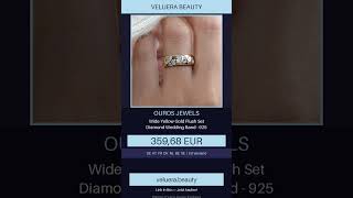 ✨ Traumhafter Diamant Ehering in Gold - 359€