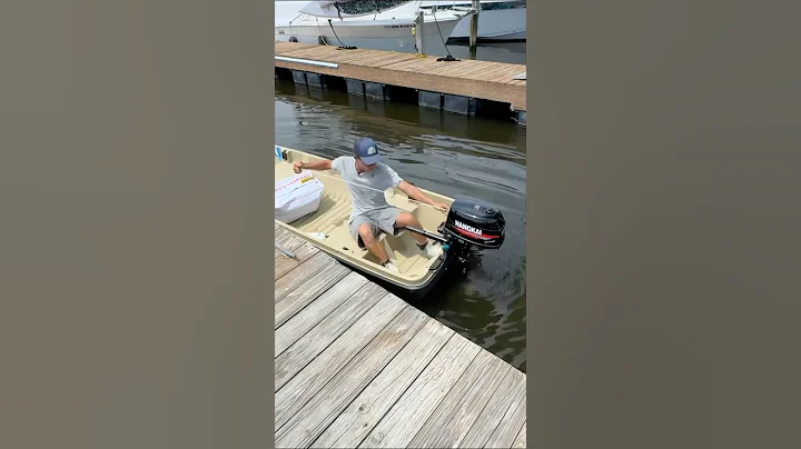 Testing the cheapest boat from Amazon #youaintnocrabber #boat #fishing #outdoors #Amazon #cheapest