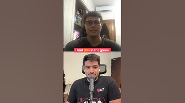 Build your own skin in the game! Kyle & Talha Asif