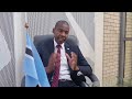 Botswana Minister of Foreign Affairs Lemogang Kwape
