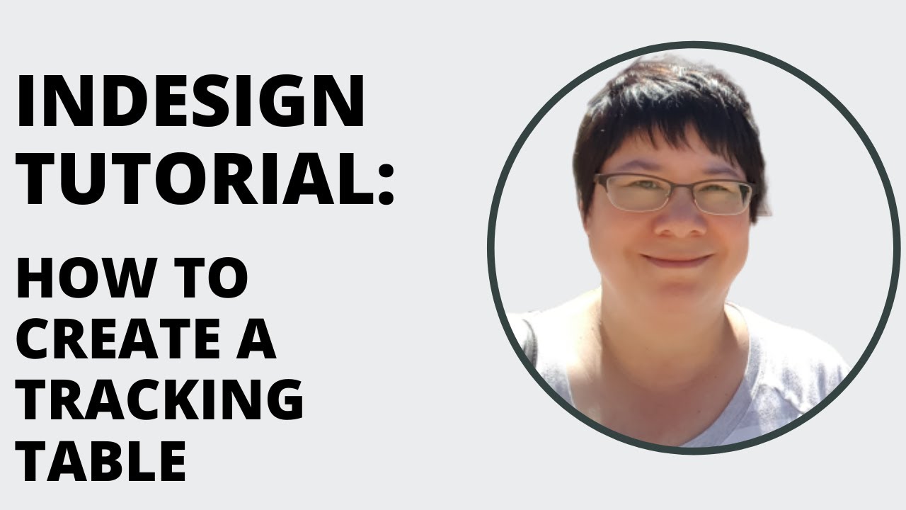 InDesign Tutorial for Beginners & KDP #15: How to Create a Table - YouTube